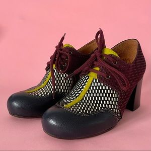 Multicolor Oxfords by Chie Mihara